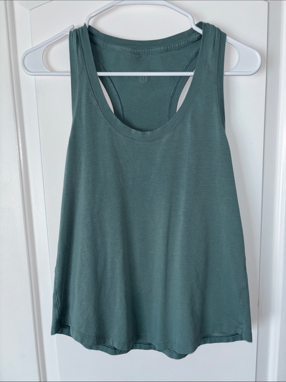 lululemon athletica muted teal racerback tank